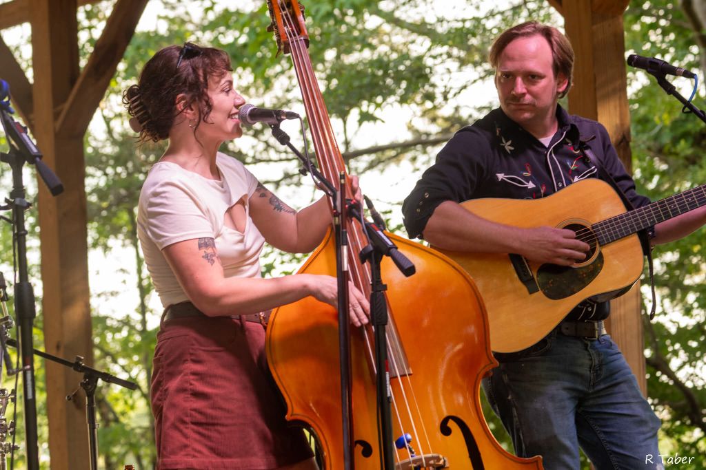 Shannon and Katie D performing live